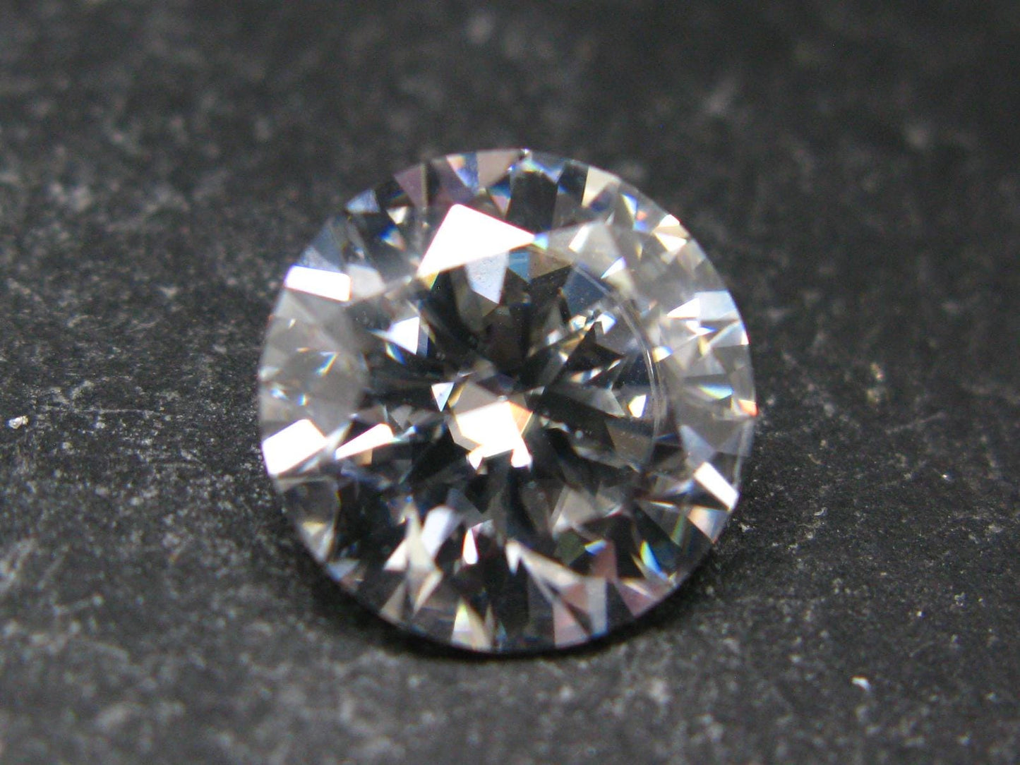 Gem Moissanite Facetted Cut Stone - 5.16 Carats