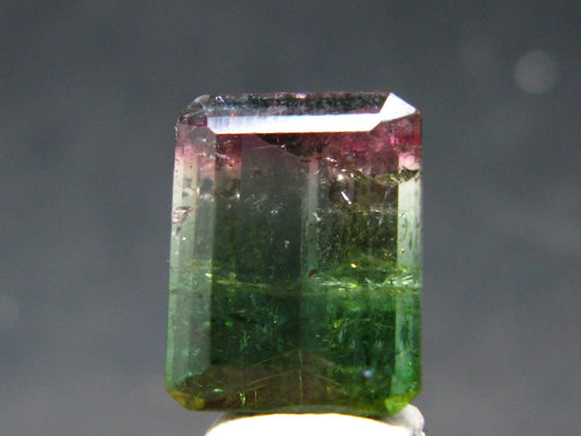 Watermelon Tourmaline Cut Stone Gem From Brazil - 7.27 Carats - 13x10mm