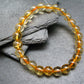 Citrine Genuine Bracelet ~ 7 Inches ~ 8mm Round Beads