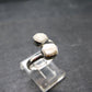 Phenakite Phenacite Crystal Silver Ring From Russia - Size 7 - 2.21 Grams