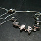 Meteorite Sterling Silver Bracelet - 7.87 Grams - Size Adjustable