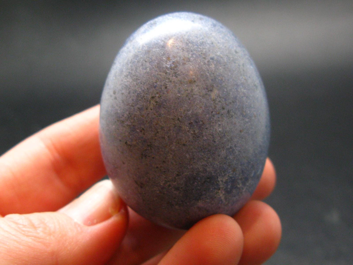 Dumortierite Egg From Peru - 99.44 Grams - 1.8"