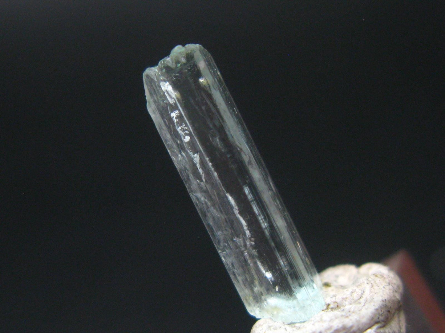 Emerald Vanadium Beryl Crystal From Nigeria - 0.7" - 2.82 Carats