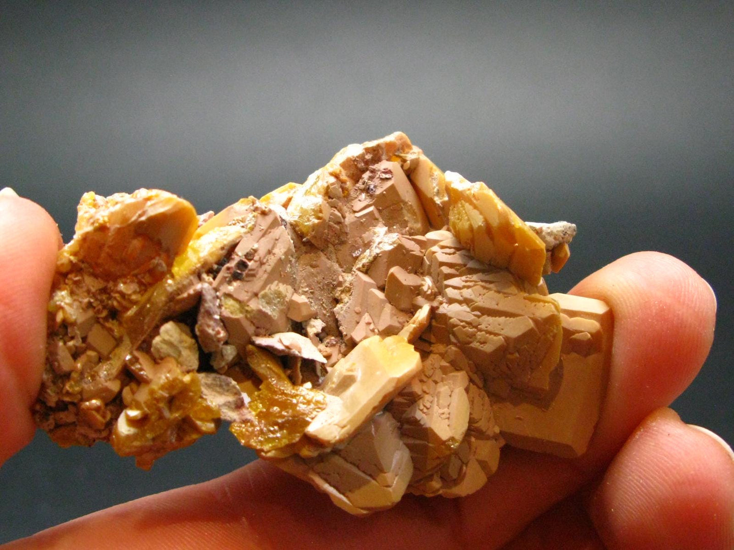 Wulfenite Cluster From Arizona - 2.1"