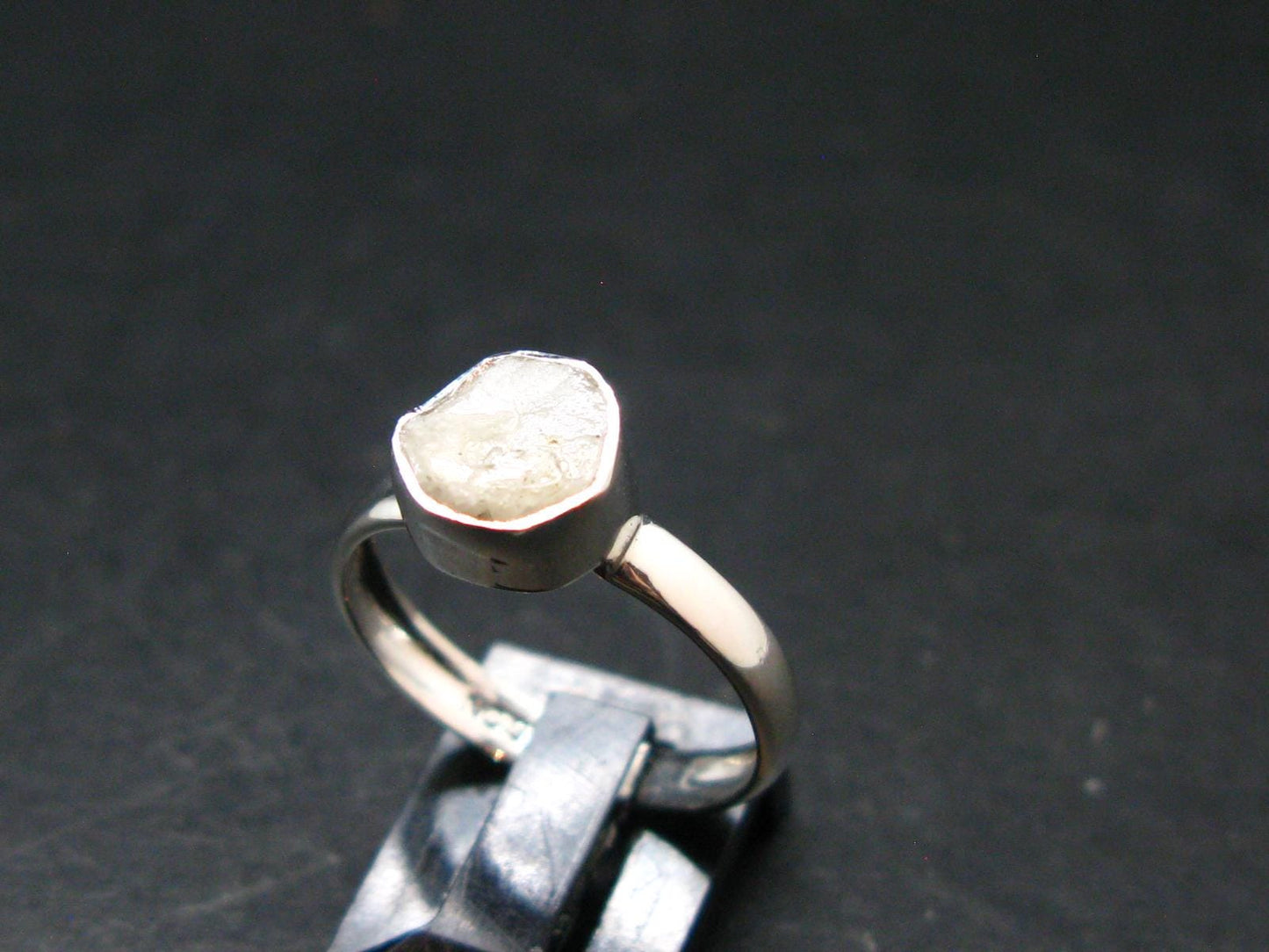 Phenakite Phenacite Sterling Silver Size 7 Ring from Russia - 1.96 Grams