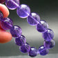 AAA Grade Amethyst Gem Genuine Bracelet ~ 7 Inches ~ 12mm Round Beads