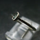 Genuine Alexandrite Gem Silver Ring From Russia - Size 6 - 1.26 Grams