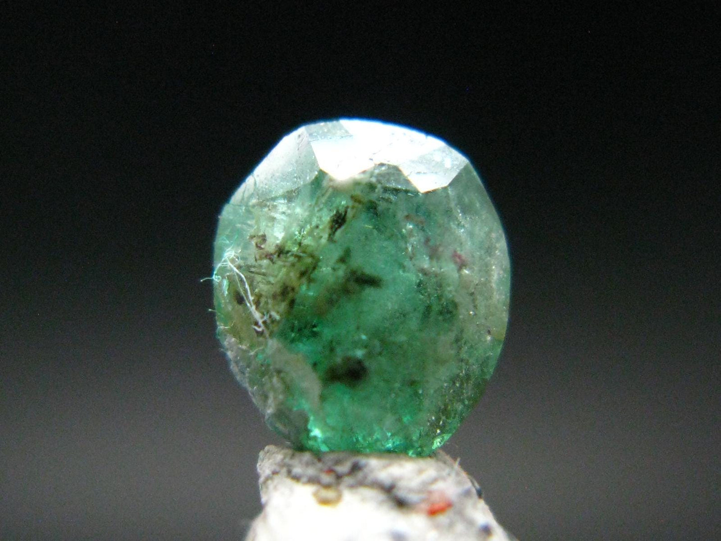 Rare Gem Ludlamite Cut Stone from Bolivia - 0.81 Carats