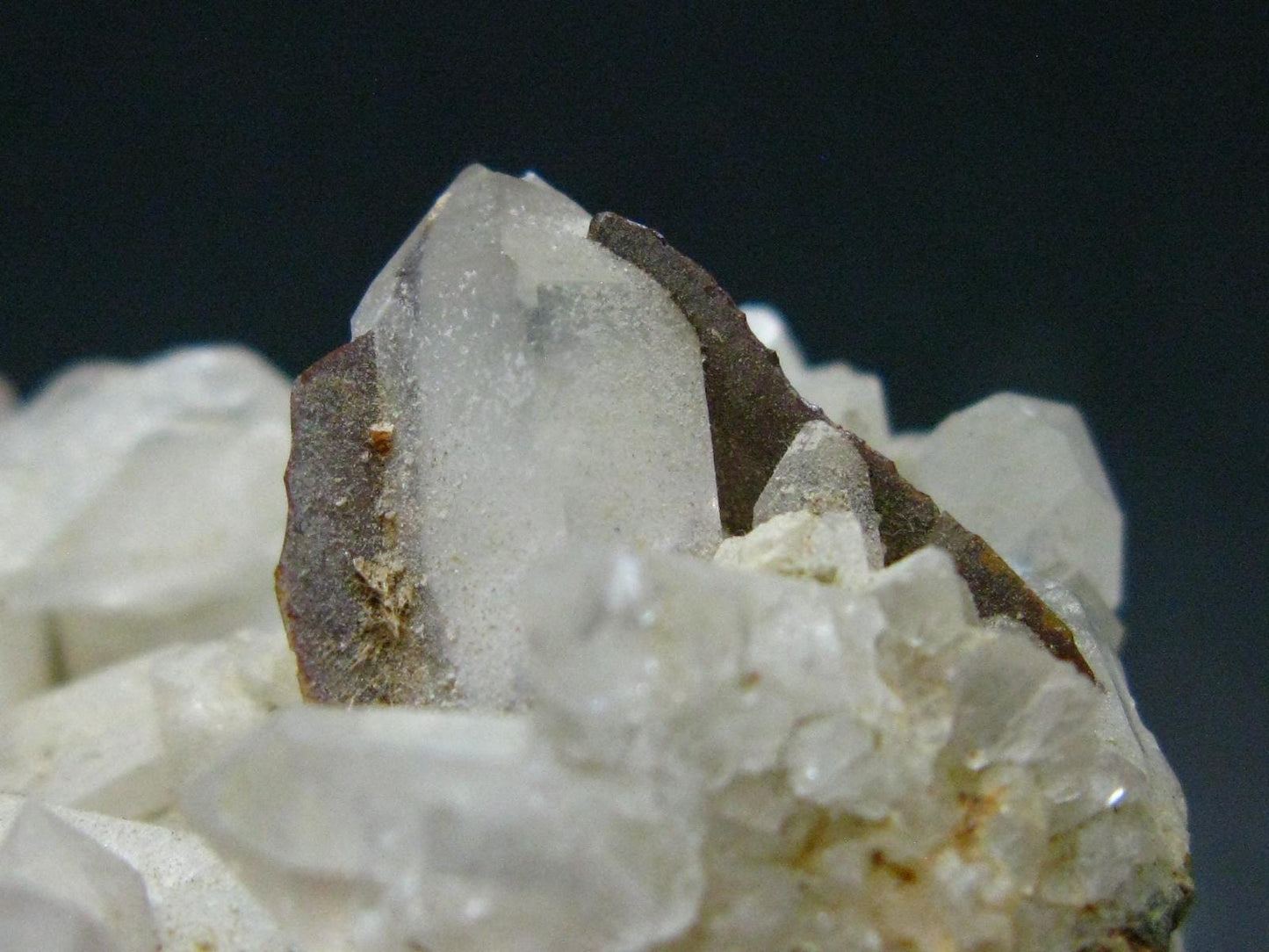 Large Brookite On Quartz Cluster From Pakistan - 75.26 Grams - 2.6"