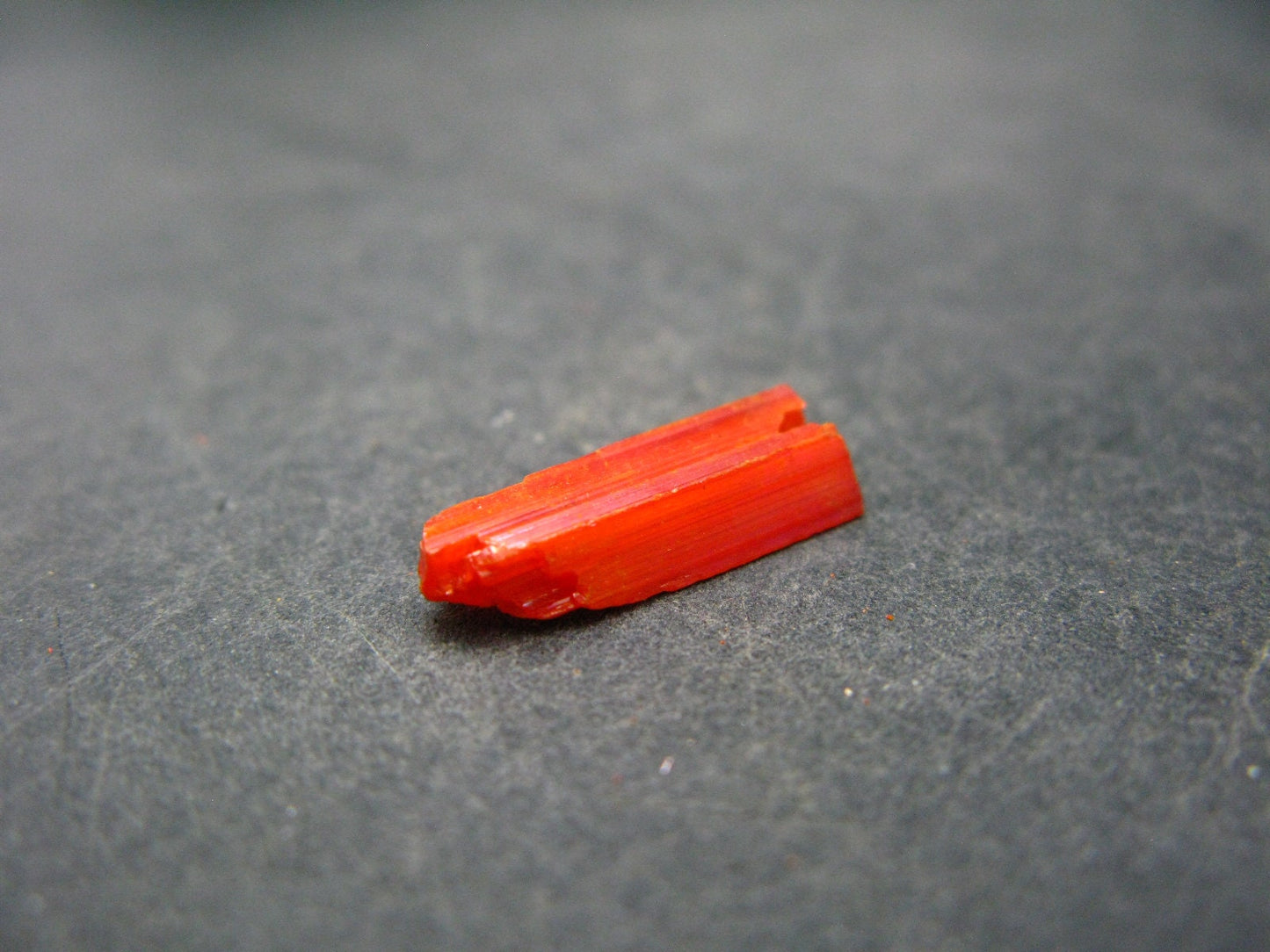 Large Orange Crocoite Crystal From Australia - 0.7" - 4.2 Carats