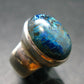 Quantum Quattro Shattuckite Malachite Dioptase Chrysocola Ring in SS From Namibia - Size 7.75 - 11.03 Grams