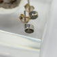 Alexandrite Stud Earrings Color Change Gemstone Silver June Birthstone Minimal Jewelry