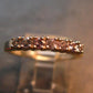 Genuine Alexandrite Gem Silver Ring From Russia - Size 7.5 - 2.92 Grams