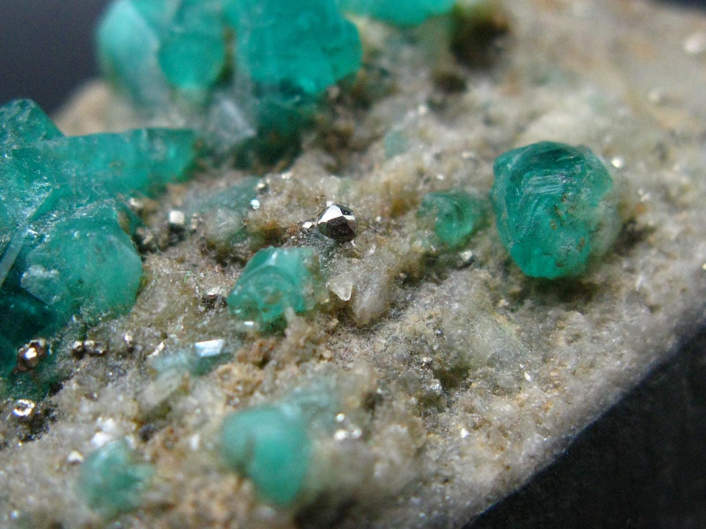 Emerald Beryl Crystal On Matrix From Colombia - 3.2"