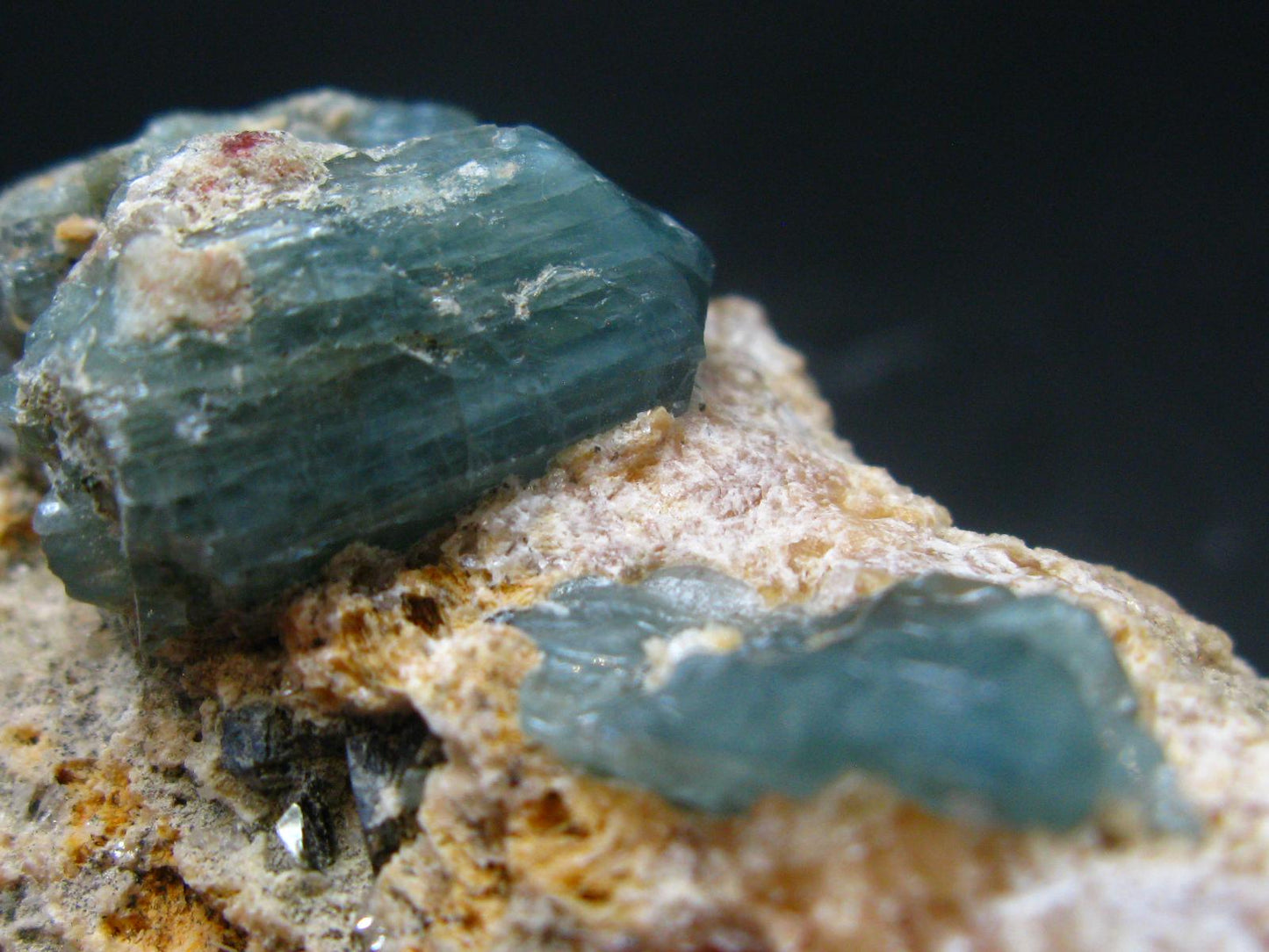 Rare Blue Apatite Cluster from Russia - 3.1" - 136 Grams