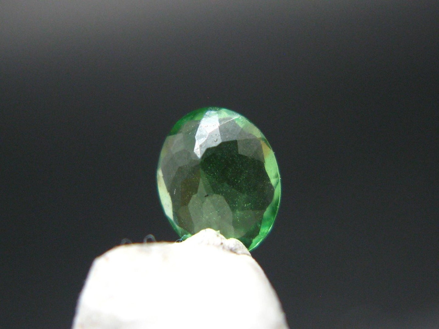 Gem Tsavorite Tsavolite Garnet Cut Stone From Tanzania - 0.48 Carats
