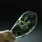 Moldavite Tektite Tumbled Bead from Czech Republic - 12 mm - 2.35 Carats
