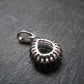 Moldavite Tektite Silver Pendant from Czech Republic - 0.9" - 2.27 Grams