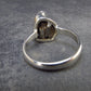 Large Meteorite Campo Del Cielo Sterling Silver Ring from Argentina - 3.98 Grams - Size 7