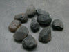 Lot of 10 Rare Saffordite Cintamani Stone Pseudotektites from Arizona USA - 50 Carats - 10 grams