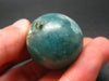 Extremely Rare Grandidierite Egg From Madagascar - 64.75 Grams - 1.7"