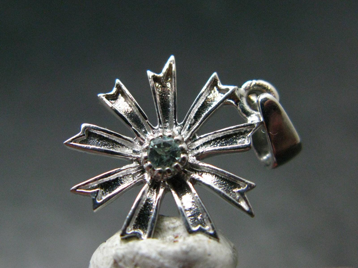 Genuine Alexandrite Gem Silver Pendant From Russia - 1.22 Grams - 0.12 TCW