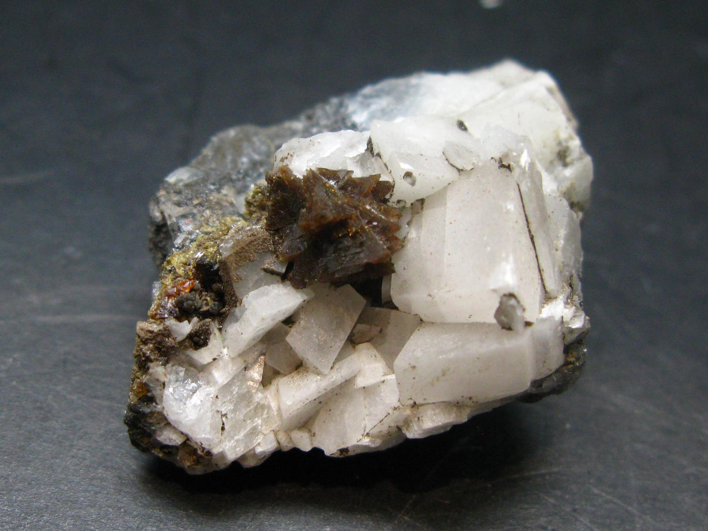 Rare Helvite on Magnesite Cluster from China - 1.8" - 35.79 Grams