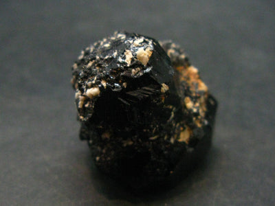 Fine Black Tourmaline Schorl Crystal From Namibia - 1.1"