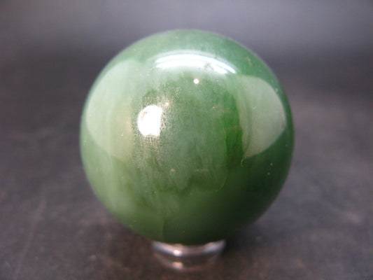 Nephrite Jade 1.6" Sphere Ball From Canada - 107 Grams