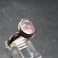 Pink Beryl!! Amazing Natural Morganite Silver Ring From Brazil - Size 6 - 3.3 Grams