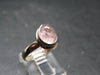Pink Beryl!! Amazing Natural Morganite Silver Ring From Brazil - Size 6 - 3.3 Grams