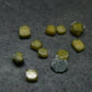 Fine Lot of 10 Narsarsukite Crystals From Mt. St. Hilaire Canada - 0.20 Grams