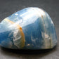 Nice Lemurian Aquatine Blue Calcite Tumbled From Argentina - 1.9" - 61.35 Grams