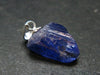 Tanzanite Pendant In Sterling Silver From Tanzania - 0.8" - 1.54 Grams