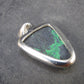 Uvarovite (Green Chromium Garnet) Cluster Silver Pendant from Russia - 1.3" - 7.01 Grams