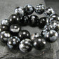 Snowflake Obsidian Genuine Bracelet ~ 7 Inches ~ 8mm Round Beads