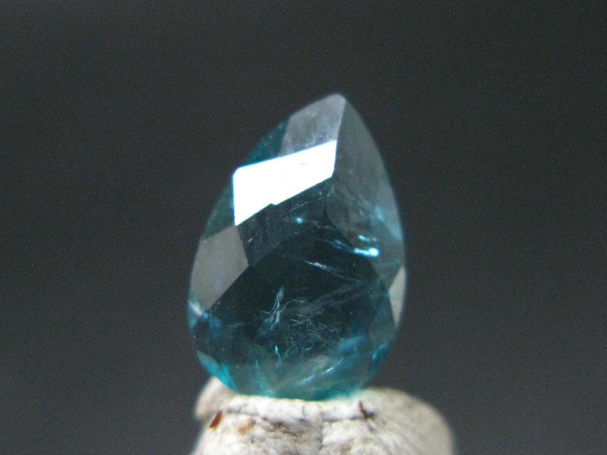 Extremely Rare Grandidierite Cut Stone From Madagascar - 0.80 Carats