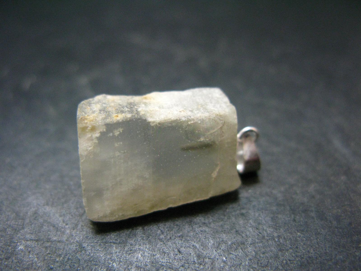 Natural Glow From Inside Moonstone 925 Silver Pendant - 1.0" - 3.51 Grams