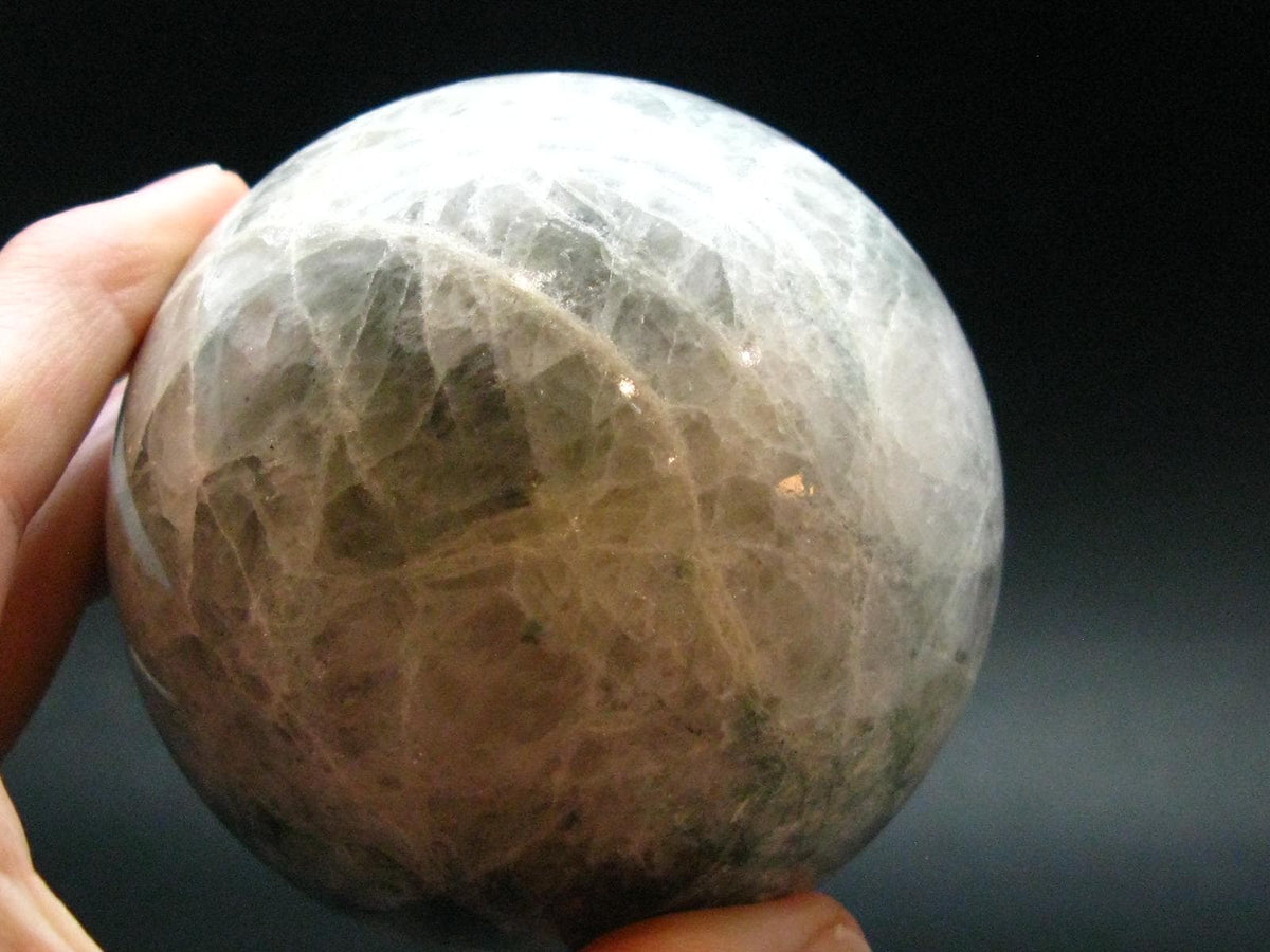 Rare Hackmanite Sphere Ball from Russia - 2.8" - 425.75 Grams