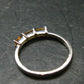 Citrine Sterling Silver Ring - Size 6 - 1.44 Grams