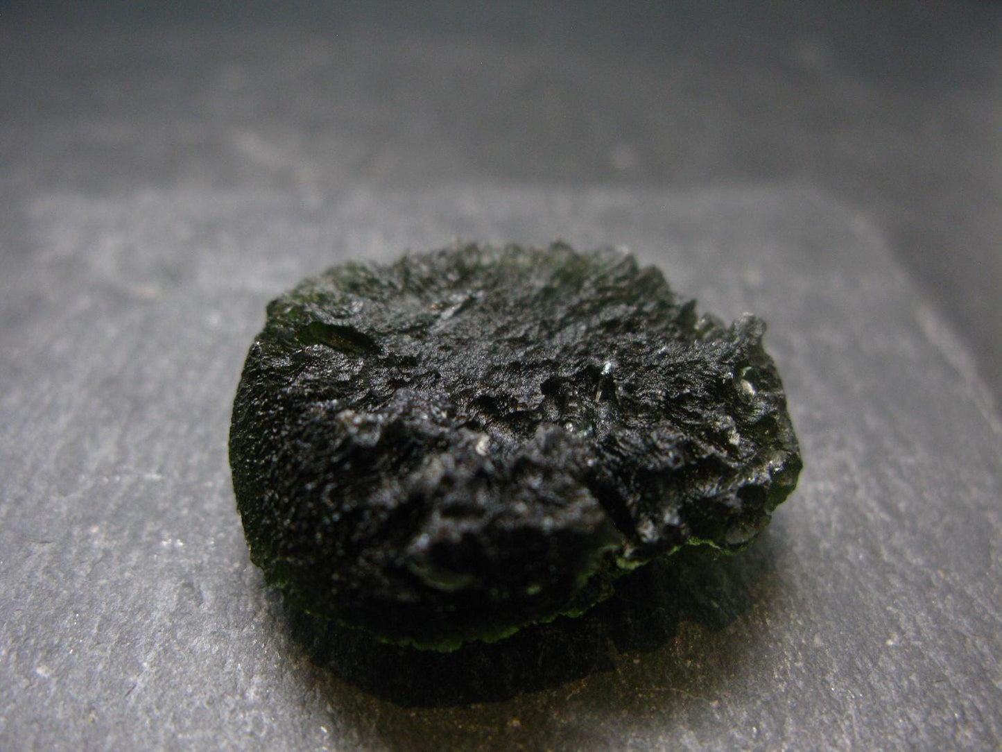 Rare Moldavite Tektite Raw Piece From Czech Republic - 1.4" - 20.4 Grams