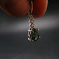 Moldavite Tektite Silver Pendant from Czech Republic - 0.9" - 1.22 Grams