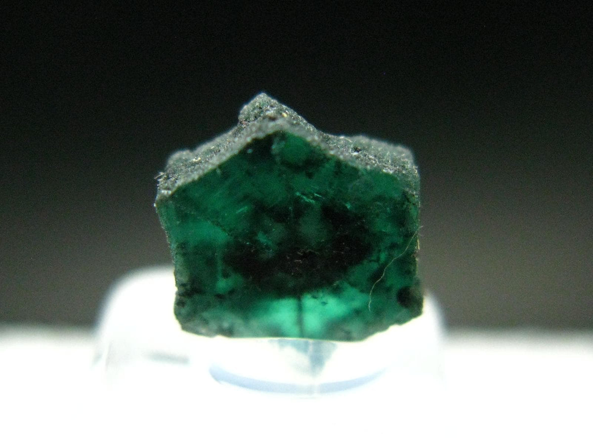 Beautiful Rare Gem Trapiche Emerald From Colombia - 1.10 Carats - 7x6mm