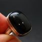 Black Onyx Sterling Silver Ring - Size 6.25 - 6.24 Grams
