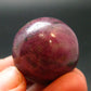 Genuine Ruby Corundum Sphere from India - 1.1" - 40.81 Grams