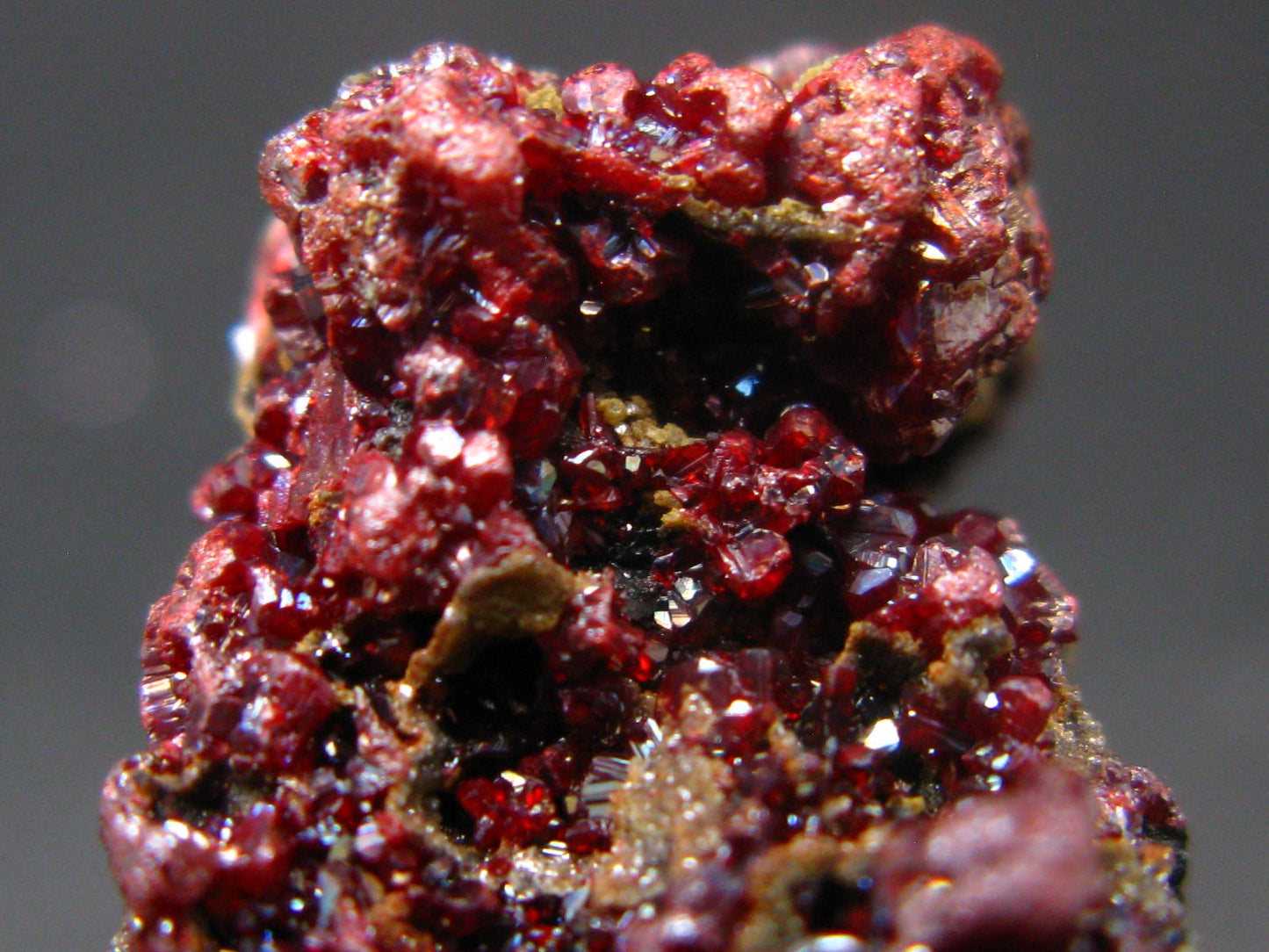 Rare Gem Proustite Cluster From Morocco - 1.4" - 12.42 Grams