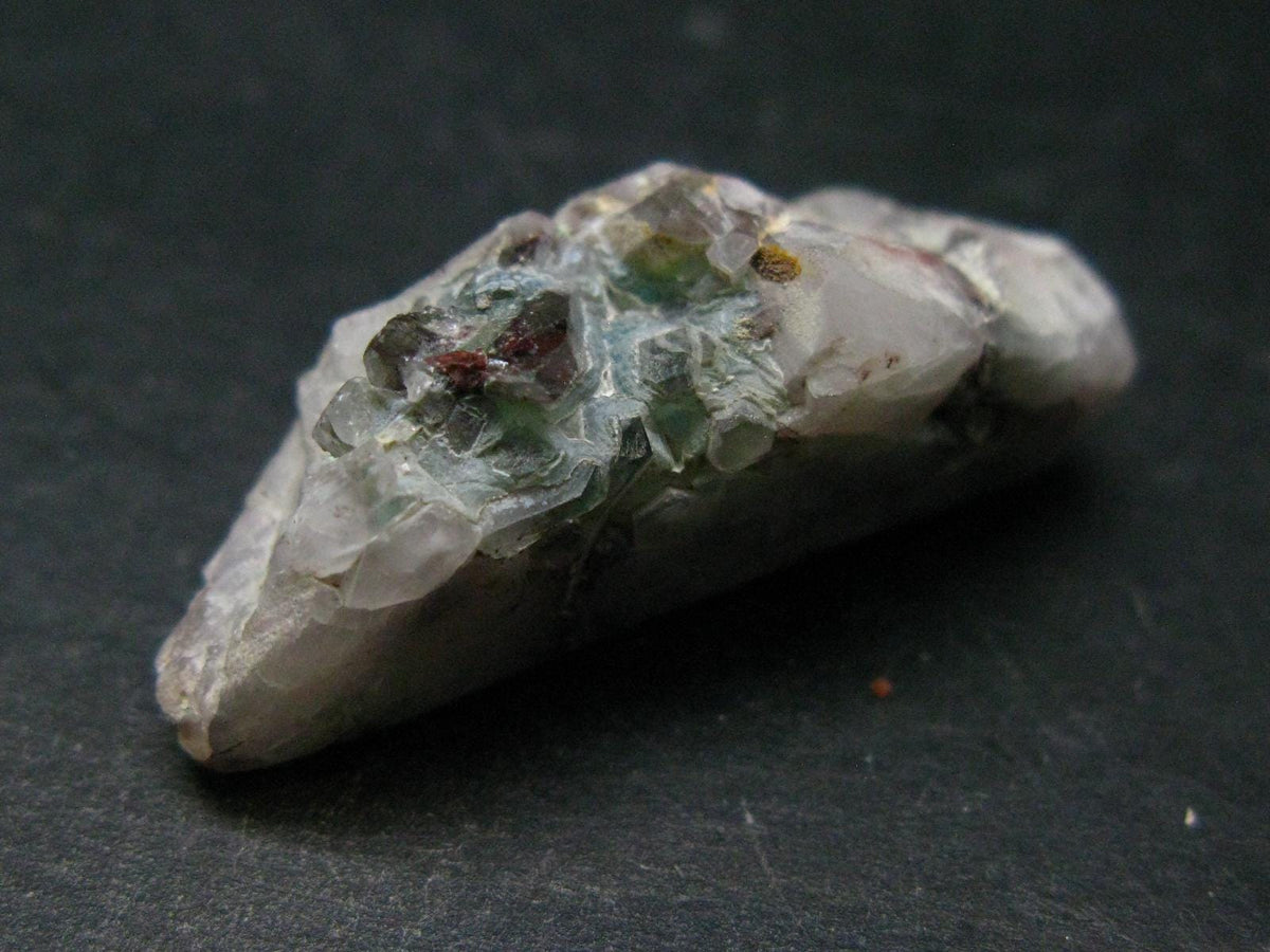 Ajoite In Quartz Crystal From South Africa - 0.6" - 40.61 Carats