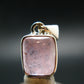Pink Morganite Silver Pendant From Brazil - 0.8" - 2.3 Grams