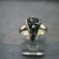 Large Meteorite Campo Del Cielo Sterling Silver Ring From Argentina - 3.58 Grams - Size 6