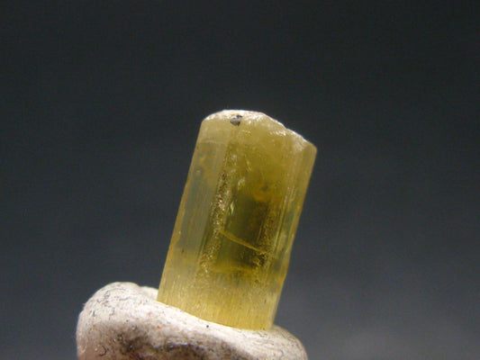 Gem Heliodor Golden Beryl Crystal From Tajikistan - 1.14 Grams - 0.4"